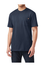 DICKIES Heavyweight Short Sleeve Pocket T-Shirt Dark Navy - WS450DN