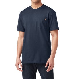 DICKIES Heavyweight Short Sleeve Pocket T-Shirt Dark Navy - WS450DN