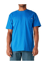 DICKIES Heavyweight Short Sleeve Pocket T-Shirt Royal Blue - WS450RB
