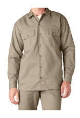 DICKIES Long Sleeve Work Shirt Desert Sand Original Fit - 574DS