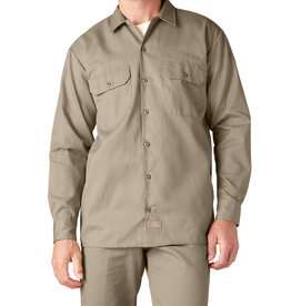 DICKIES Long Sleeve Work Shirt Desert Sand Original Fit - 574DS