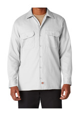 DICKIES Long Sleeve Work Shirt White Original Fit - 574WH