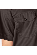 DICKIES Short Sleeve Work Shirt Dark Brown Original Fit - 1574DB