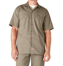 DICKIES Short Sleeve Work Shirt Desert Sand Original Fit - 1574DS