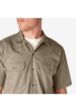 DICKIES Short Sleeve Work Shirt Desert Sand Original Fit - 1574DS