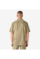 DICKIES Short Sleeve Work Shirt Khaki Original Fit - 1574KH