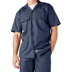 DICKIES Short Sleeve Work Shirt Navy Original Fit - 1574NV