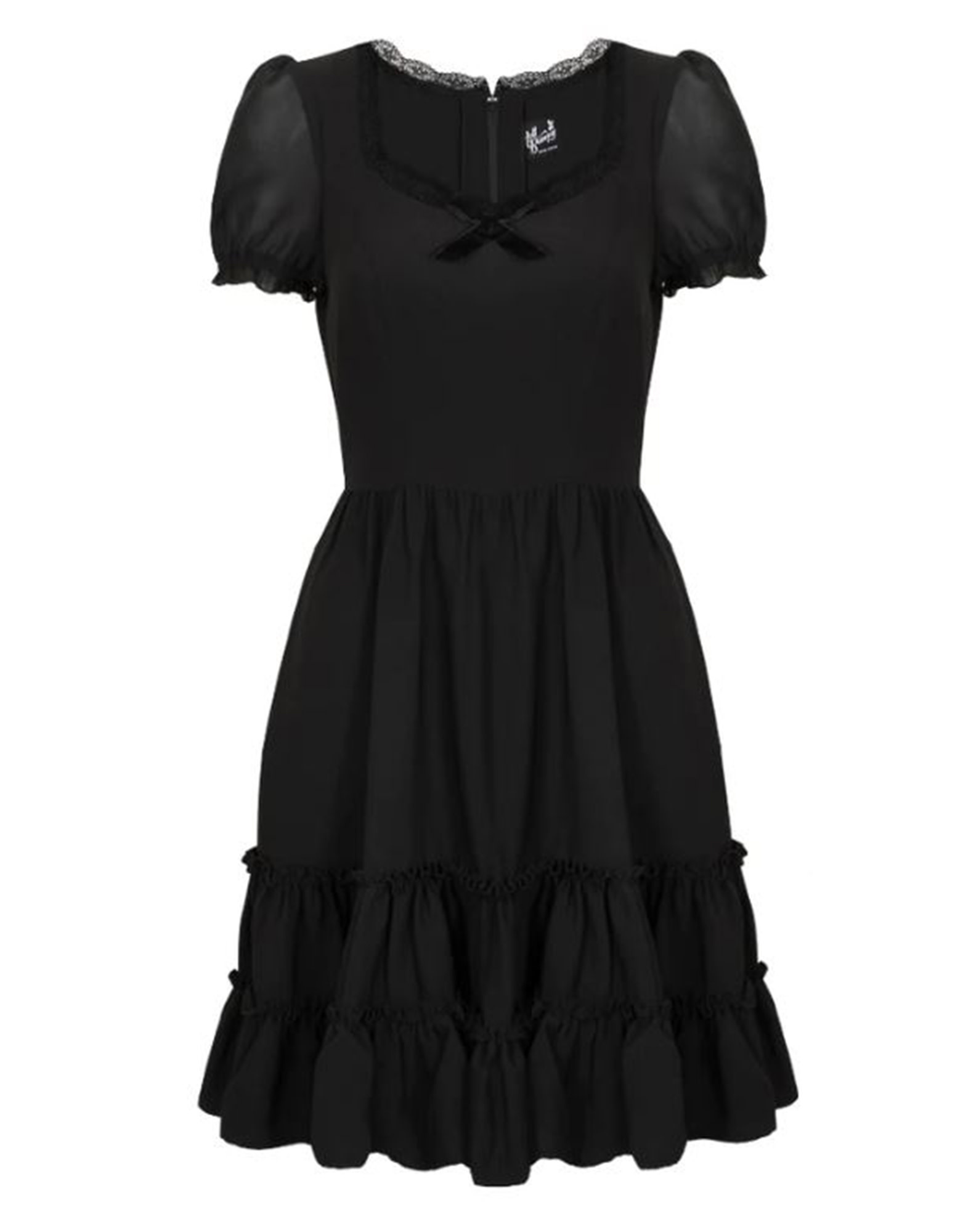 HELL BUNNY Annette Dress Black - H40355-BLK - Boutique X20 MTL HELL BUNNY Annette Dress Black - H40355-BLK - Boutique X20 MTL