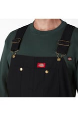 DICKIES Classic Bib Overalls Rinsed Black - DB100RBK