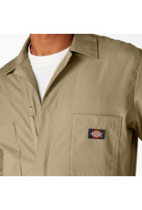 DICKIES Short Sleeve Coveralls Khaki - 33999KH