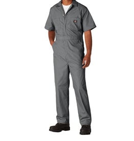 DICKIES Short Sleeve Coveralls Gray - 33999GY