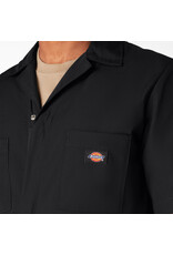 DICKIES Short Sleeve Coveralls Black - 33999BK