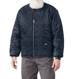 DICKIES Diamond Quilted Jacket Dark Navy - 61242DN