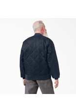 DICKIES Diamond Quilted Jacket Dark Navy - 61242DN