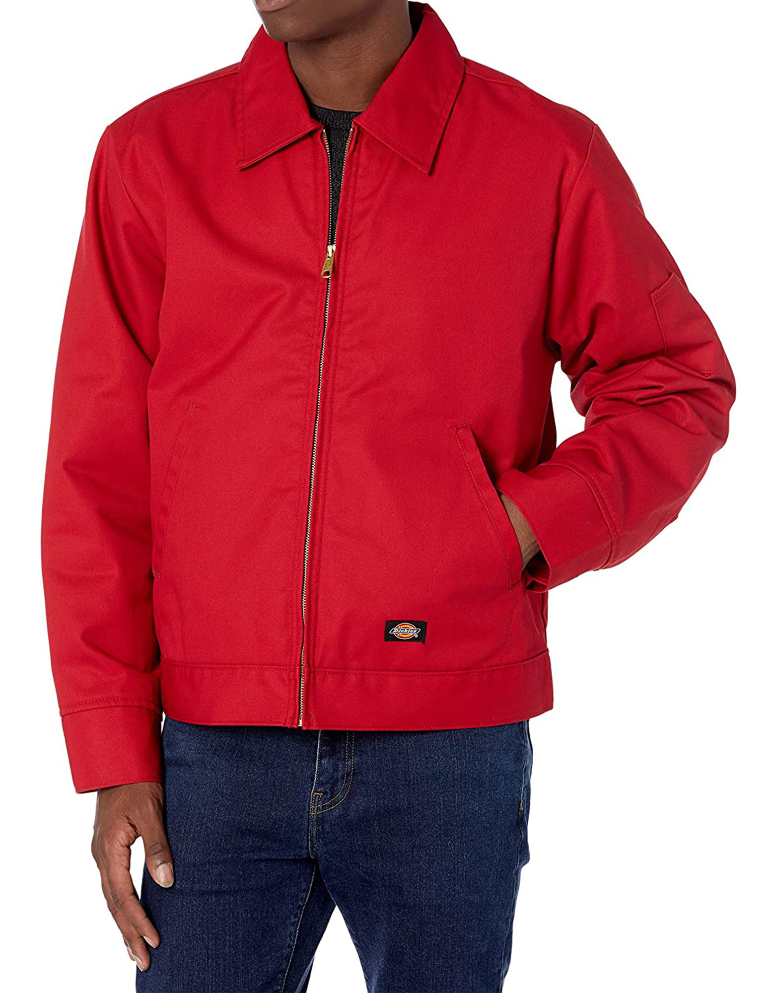 DICKIES Unlined Eisenhower Jacket English Red JT75ER Boutique X20 MTL