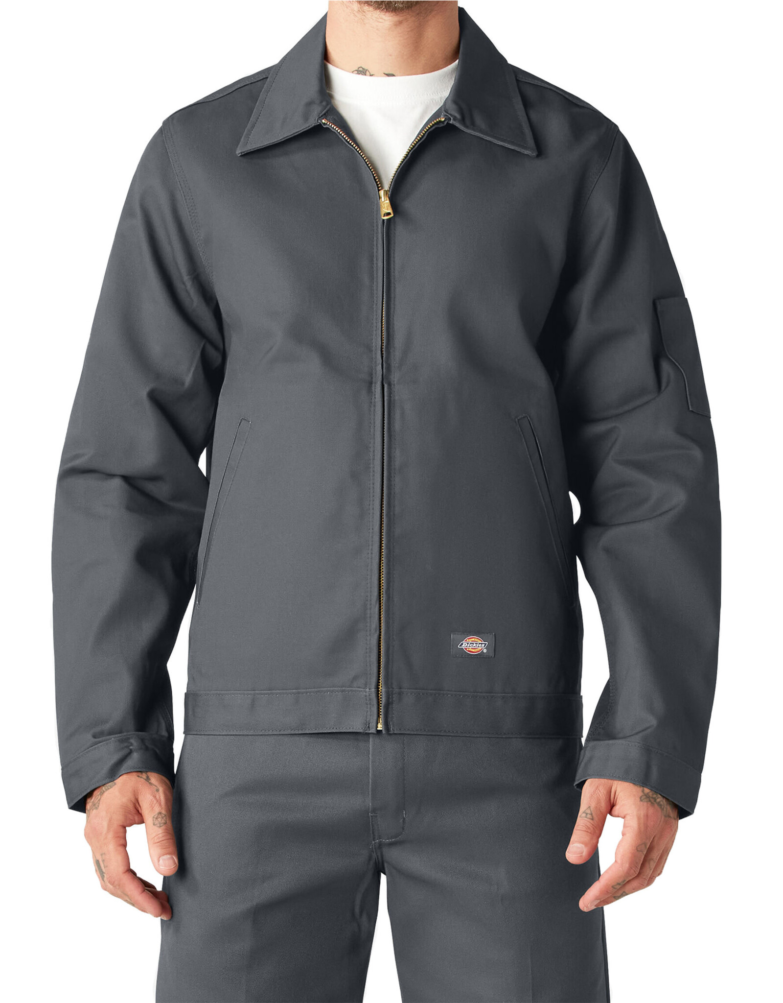 DICKIES Unlined Eisenhower Jacket Charcoal - JT75CH