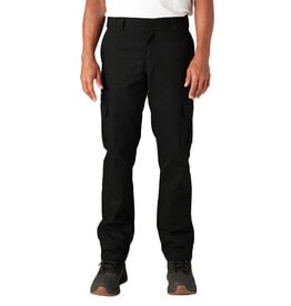 DICKIES FLEX Slim Fit Straight Leg Cargo Pants Black - WP594BK