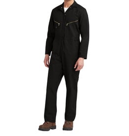 DICKIES Deluxe Blended Long Sleeve Coveralls Black - 48799BK