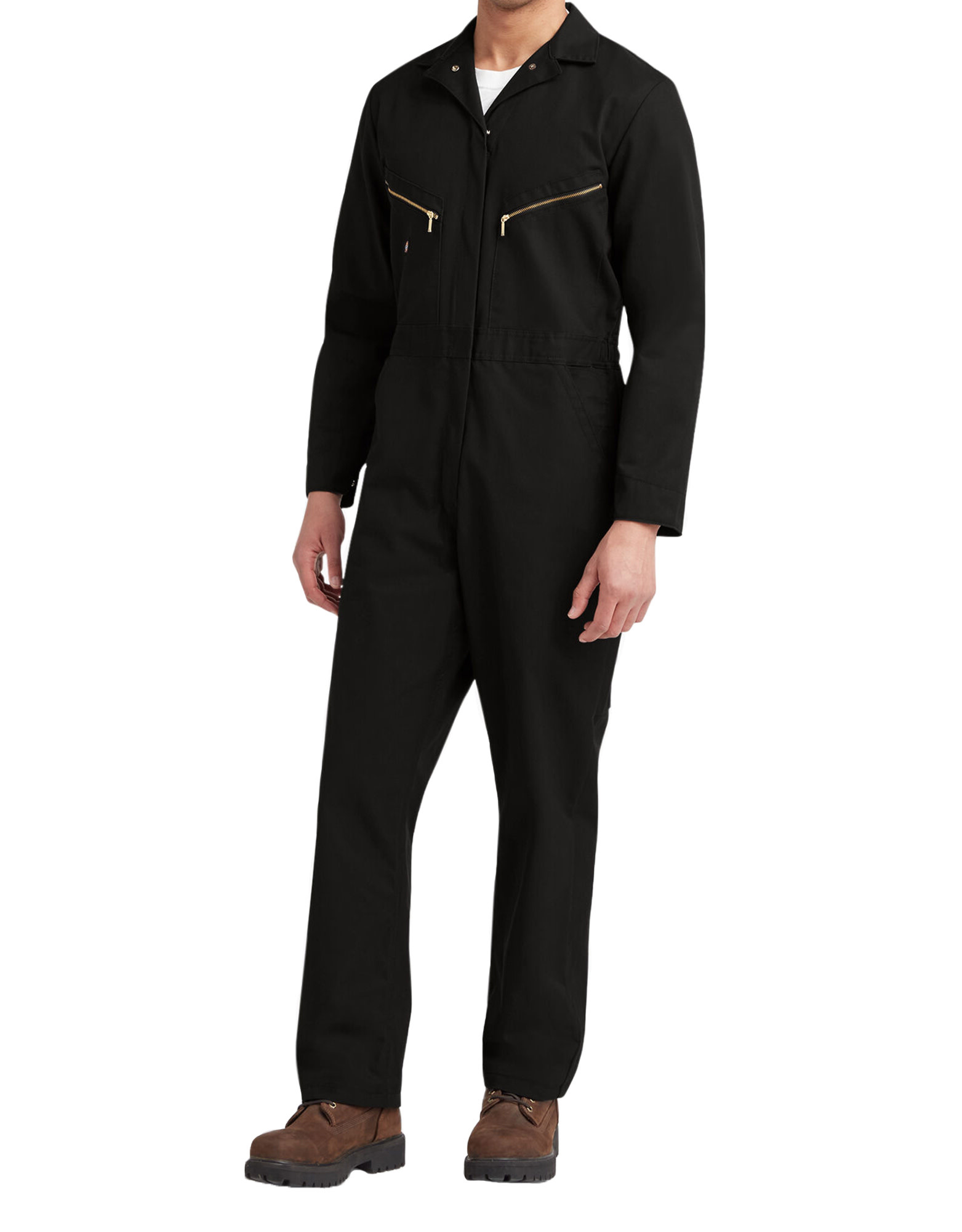 DICKIES Deluxe Blended Long Sleeve Coveralls Black 48799BK Boutique