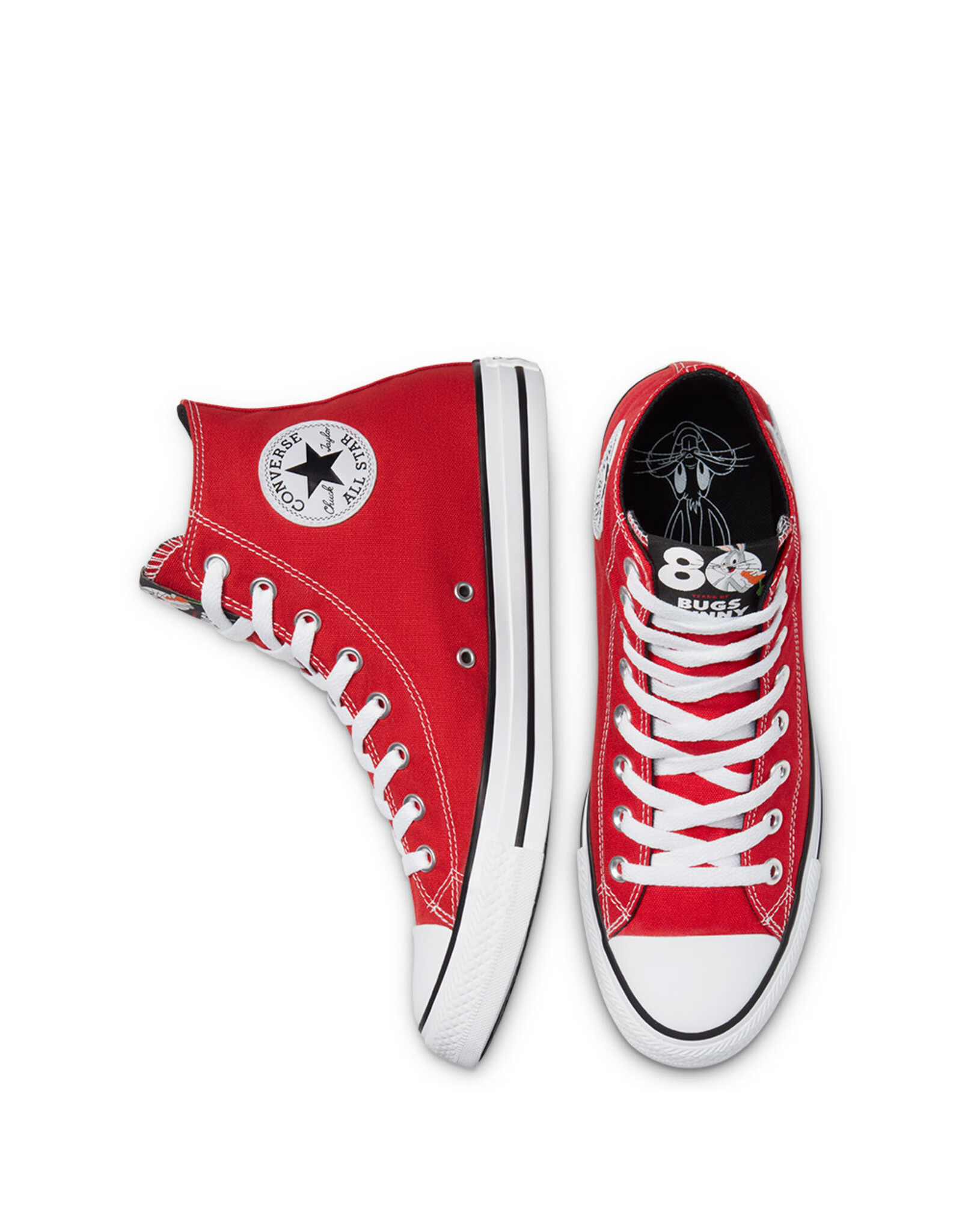 CHUCK TAYLOR HI BUGS BUNNY RED/WHITE/BLACK C20BUGR-169224C