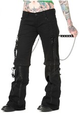 HELLBOUND TROUSERS Black Chain Trousers - TBN404