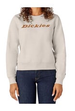 DICKIES Heavyweight Wordmark Crew Fleece Cream - FW204CR9