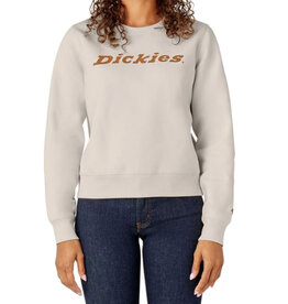 DICKIES Heavyweight Wordmark Crew Fleece Cream - FW204CR9