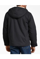 DICKIES Sherpa Lined Hooded Jacket Black - TJ350RBK