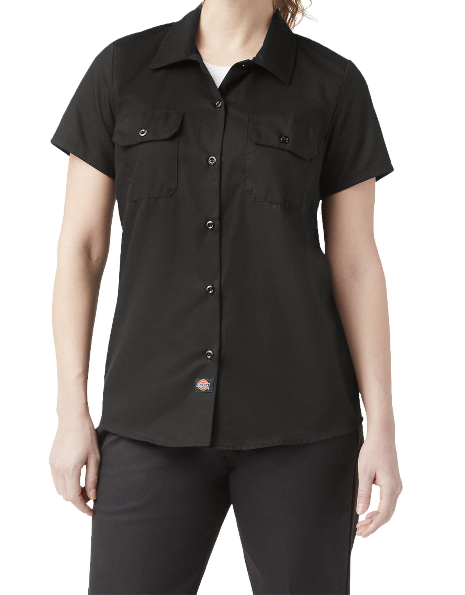 DICKIES Women's 574 Original Work Shirt Black - FS574BK
