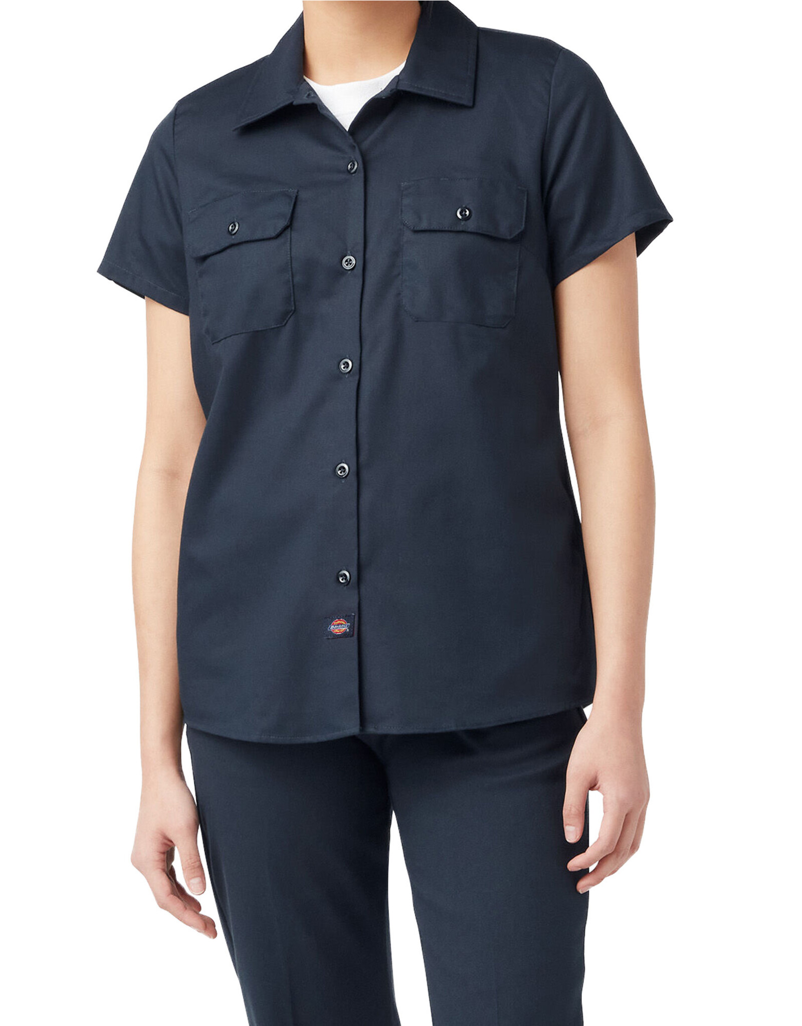 DICKIES Women's 574 Original Work Shirt Dark Navy - FS574DN