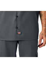 DICKIES Short Sleeve Twill Work Shirt Charcoal - WS675CH