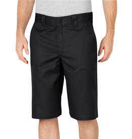 DICKIES  13" Inseam Relaxed Fit Flex Work Short Black - WR854BK