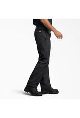 DICKIES Slim Fit Straight Leg Work Pant Black - WP873BK
