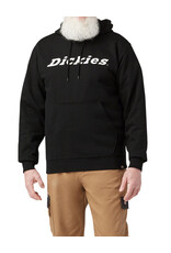 DICKIES Relaxed Fit Graphic Fleece Pullover Hoodie Black - TW45BBK
