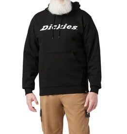 DICKIES Relaxed Fit Graphic Fleece Pullover Hoodie Black - TW45BBK