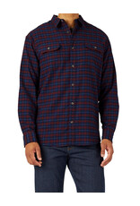 DICKIES FLEX Long Sleeve Flannel Shirt Ink Navy	- WL650IPV