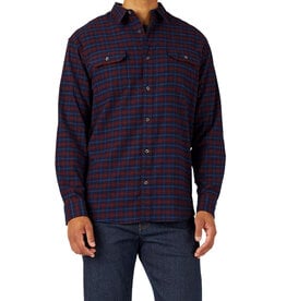 DICKIES FLEX Long Sleeve Flannel Shirt Ink Navy	- WL650IPV