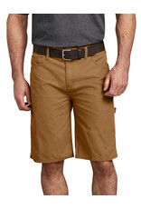 DICKIES 11" Relaxed Fit Duck Carpenter Shorts  Brown Duck - DX250RBD
