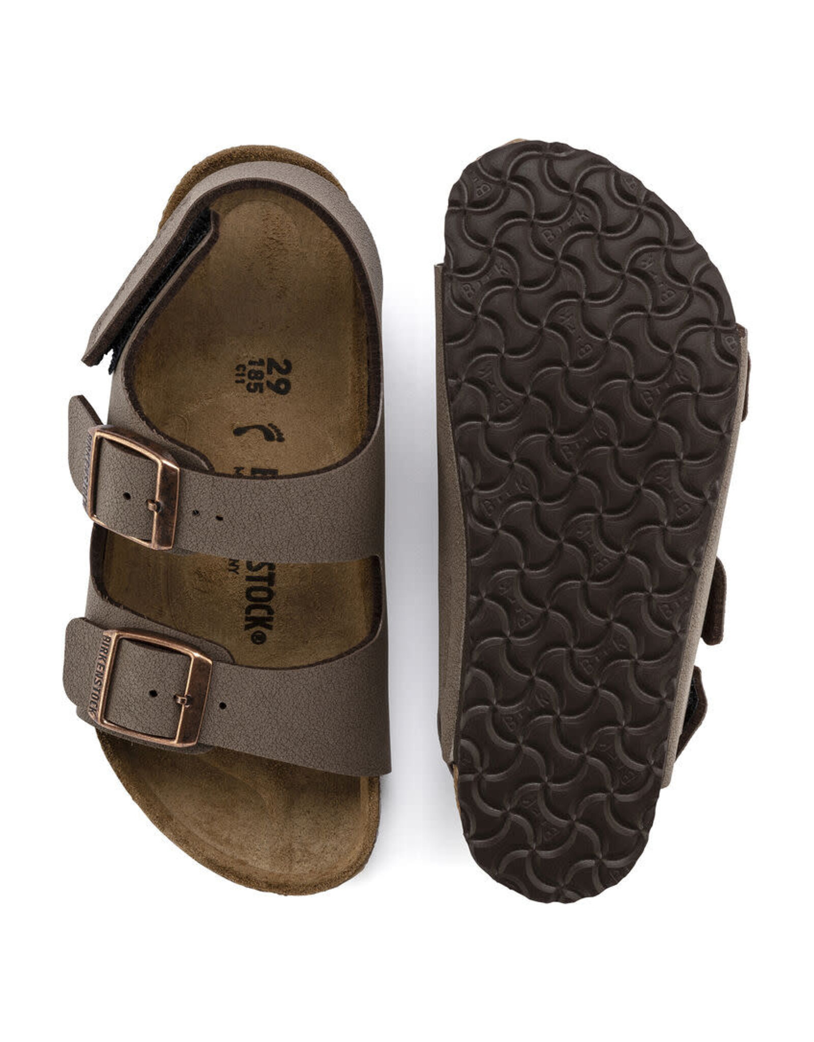 Milano Kids HookLoop BF Nubuck Mocha N KMI-MONU-N 1019600
