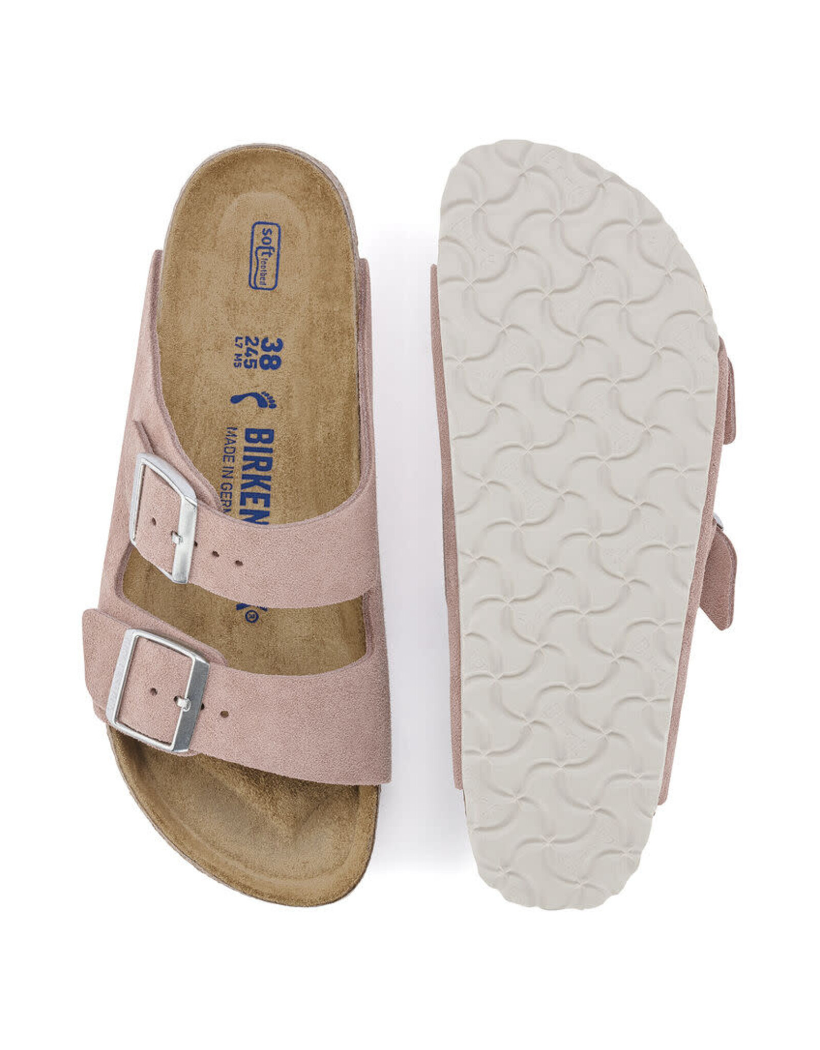 Arizona Soft Footbed Suede Pink Clay R AR-PCSU-R 1023208