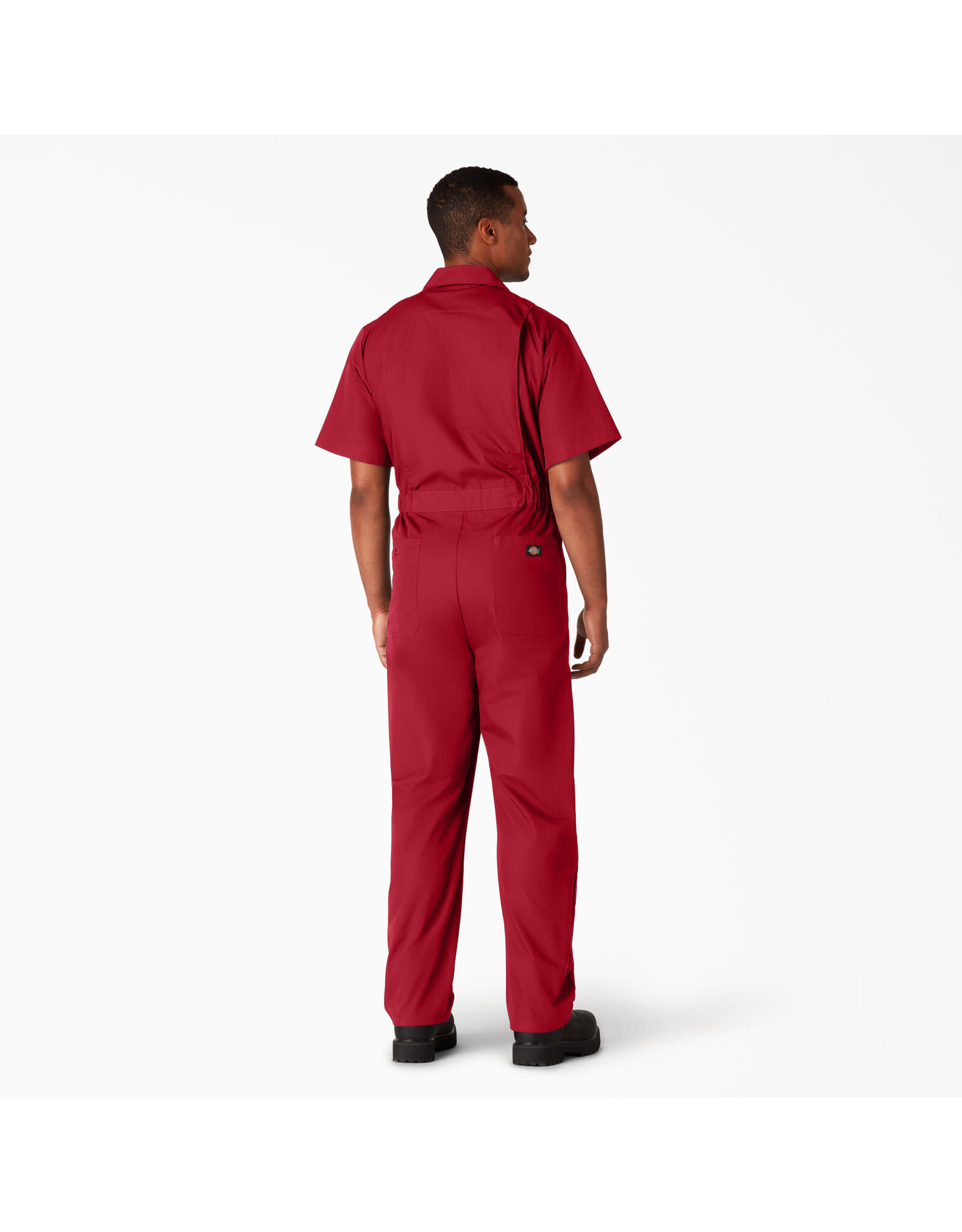 DICKIES Short Sleeve Coveralls Red - 33999RD