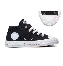 CHUCK TAYLOR ALL STAR  MADISON MID BLACK/CHERRY BLOSSOM CAMAB-666917C