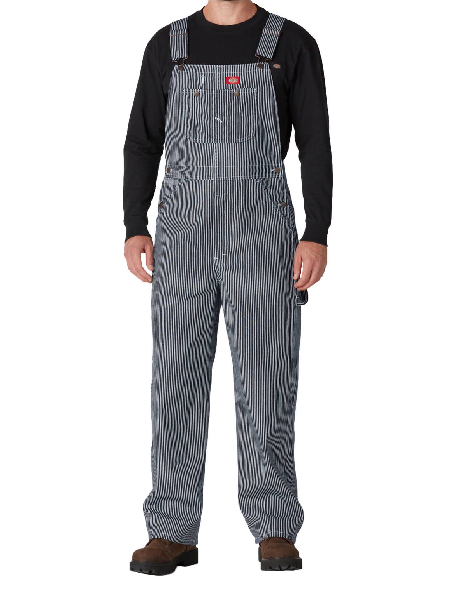 DICKIES Hickory Stripe Bib Overalls - 83297HS