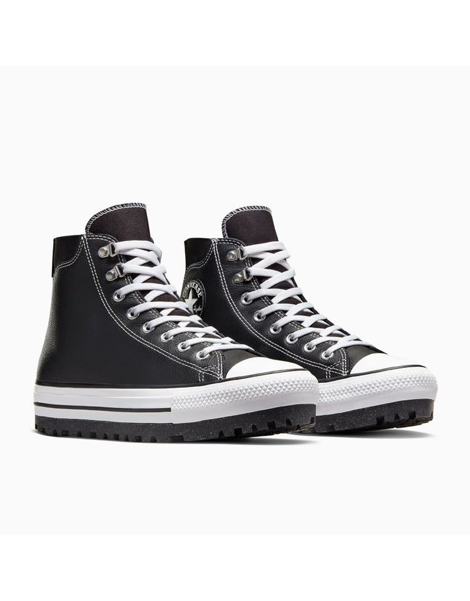 CHUCK TAYLOR CITY TREK WP HI BLACK/WHITE/SILVER C23CTB - A04480C