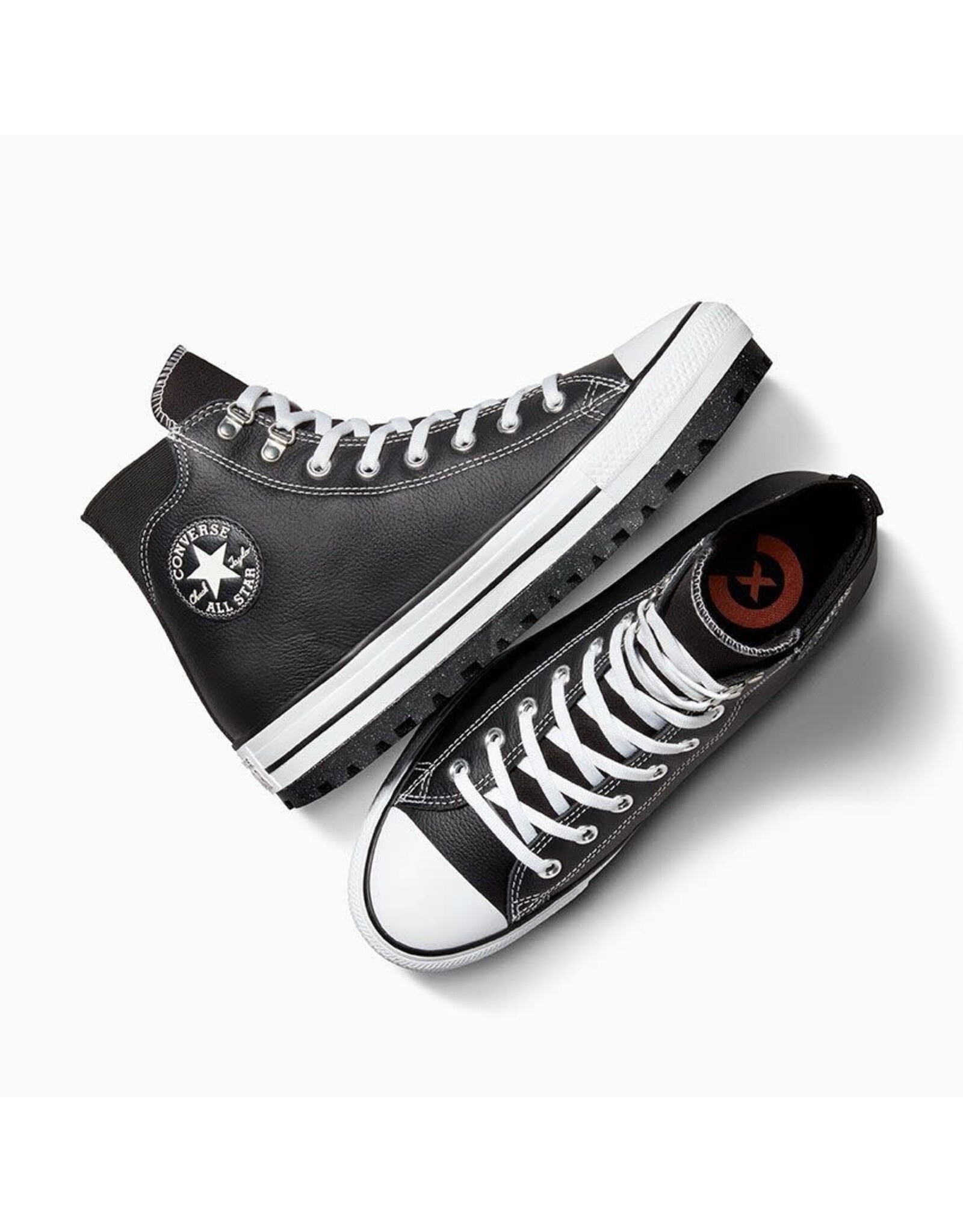 CHUCK TAYLOR CITY TREK WP HI BLACK/WHITE/SILVER C23CTB - A04480C