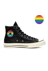 CHUCK 70 HI BLACK/EGRET/MULTI PRIDE C970BM-165713C