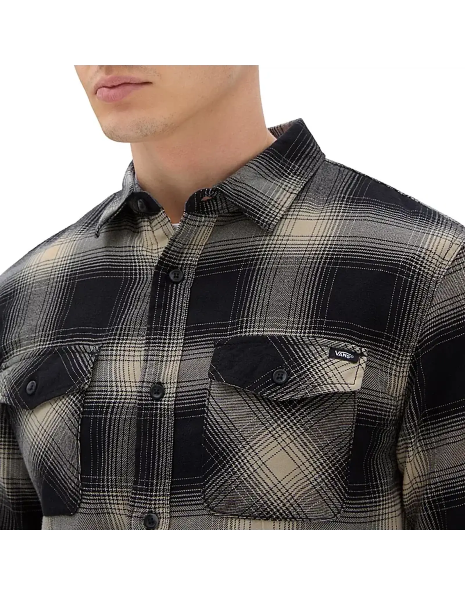 VANS Monterey III Flannel Black/Oatmeal - VN0A3HL33M4