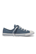CHUCK TAYLOR DAINTY OX BLUE COAST/WHITE/WHITE C740DPB-555889C