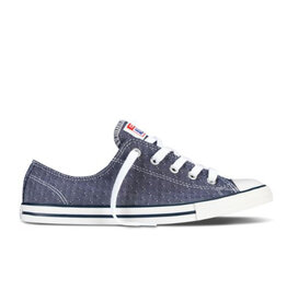 Ladies converse dainty navy discount