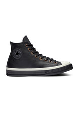 CHUCK 70 HI LEATHER BLACK/ALMOST BLACK/BLACK CC970B-165923C